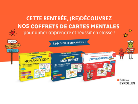 Visuel de Cette rentrée, (re)découvrez la collection « Mes cartes mentales » !